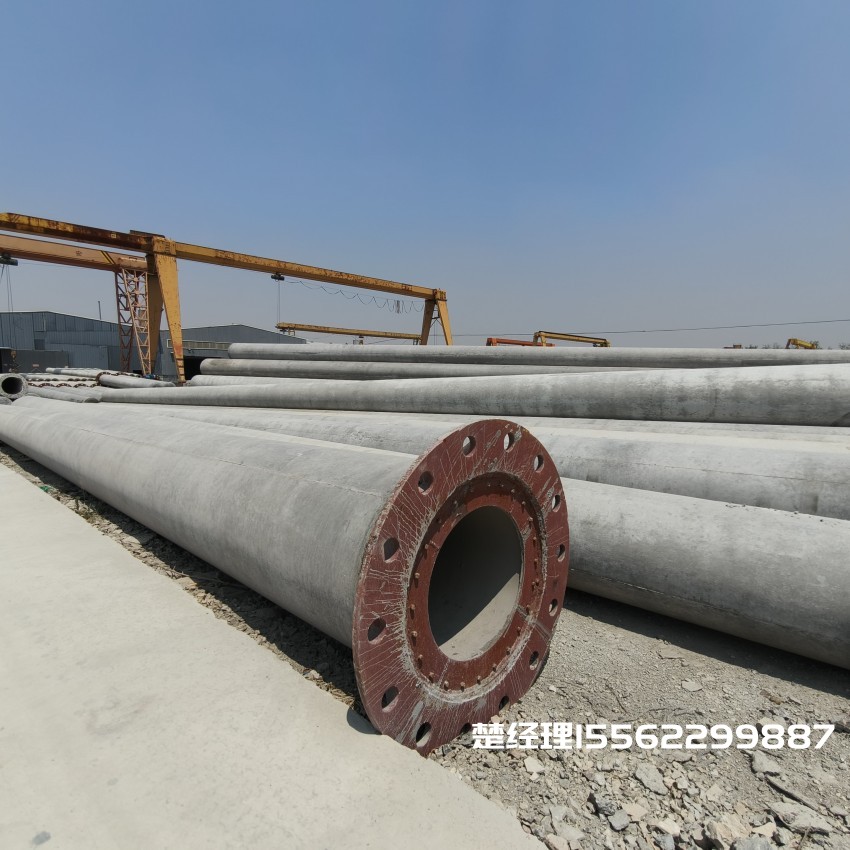 思明12米无拉线电杆